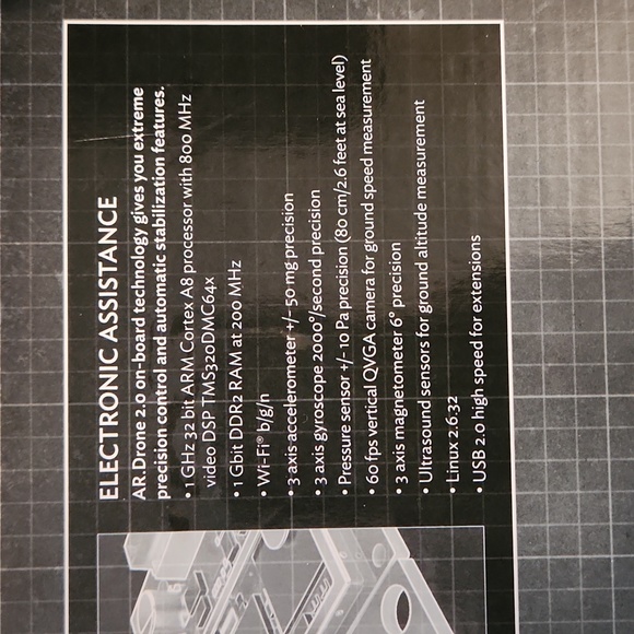 Parrot AR Drone 2.0 Elite Edition, Snow - Picture 10 of 12